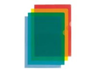 Esselte - pochette coin - A4 - pour 40 feuilles - transparent (pack de 100)