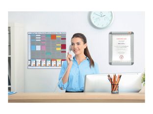 Nobo Size 24 - Rail pour planning (pack de 2)