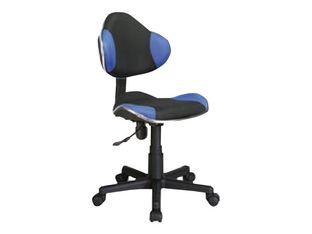 Fauteuil de bureau ADEL - noir/bleu