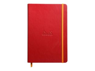 RHODIA Rhodiarama - Carnet de notes - A5 - 192 pages - ligné - coquelicot