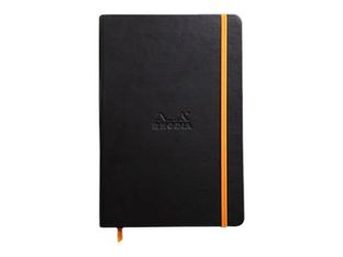 RHODIA Rhodiarama - Carnet de notes - A5 - 192 pages - ligné - noir