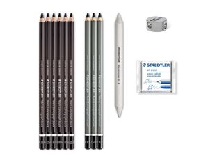 STAEDTLER Mars Lumograph 100C - Crayon - charbon - assorti - 4.5 mm