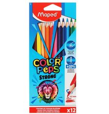 Maped Color’Peps Star - 12 Crayons de couleur
