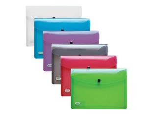 Oxford Hawai - Pochette A5 - polypro - disponible dans différentes couleurs