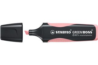 STABILO GREEN BOSS Pastel - surligneur - brosse rose (pack de 10)
