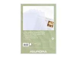 Aurora - Pochette coin - pour 220 x 310 mm - transparent - pack de 50