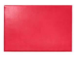 L'Agenda Moderne Satiny - Sous-main simple - 56 x 38 cm - rouge - Quo Vadis