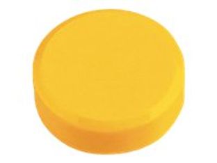 Hebel - Pack de 4 aimants - 3 cm de diamètre - jaune