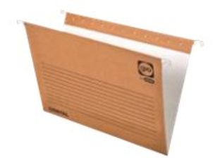 GIO by ELBA Cristal - Clasificador para colgar - Base V - para A4 - blanco, artesanía (paquete de 10)