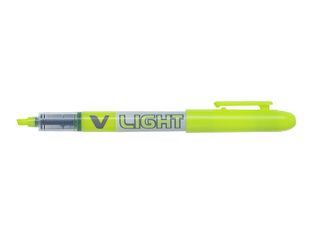 Pilot V Light - Marcador - amarillo fluorescente - 3.3 mm