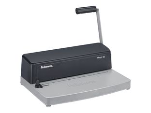 Fellowes Metal 25 - Máquina encuadernadora - alambre - diámetro máximo: 50 mm - perforación: 10 hojas - encuadernado: 450 hojas