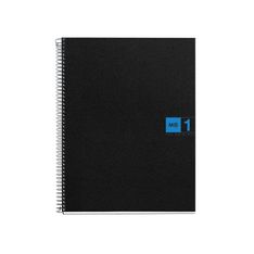 Notebook The Original, Couverture souple, A5, quadrillage 5x5 mm, 80 feuilles de 1 couleur, Miquelrius, Bleu.