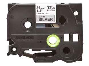 Brother TZe-M961 - Negro sobre plateado mate - rollo (3,6 cm x 8 m) 1 cinta(s) tipo laminado - para P-Touch PT-3600, 550, 9200, 9400, 9500, 9600, 9700, 9800, D800, P900, P950