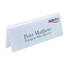 Portanombres de sobremesa