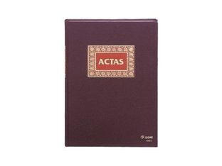 Dohe Foolscap - Libro de actas - 100 páginas - numerado