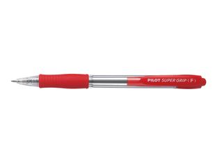 Pilot Super Grip - Bolígrafo  - rojo - tinta al aceite - 1 mm - medio - retractil