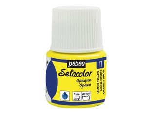 Pebeo Setacolor - Peinture à base d'eau - bleu cobalt - 45 ml