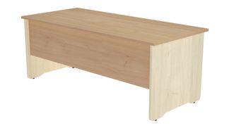 Mesa de oficina serie work 200x80 roble - haya