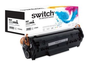 SWITCH - Negro - compatible - caja - cartucho de tóner (alternativa para: HP Q2612A, HP 103, HP 303, HP 703, HP FX9, HP FX10, HP 104) - para HP LaserJet 1010, 1012, 1015, 1018, 1020, 1022, 3015, 3020, 3030, 3050, 3052, 3055, M1005