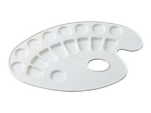 Paleta de plastico con departamentos