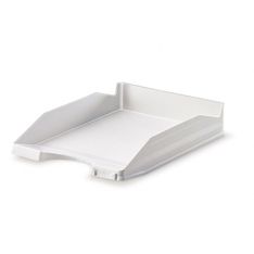 Bandeja opaca gris apilable