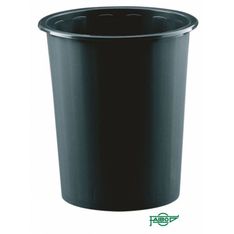 Papelera plastico opaco negro