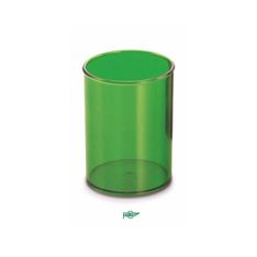 Cubilete plastico fluor transparente verde