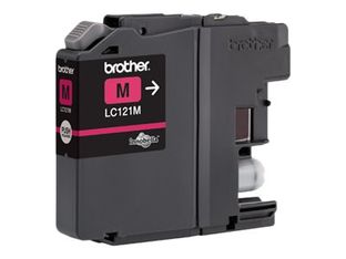 Brother LC121M - Magenta - original - blíster - cartucho de tinta - para Brother DCP-J100, J105, J132, J152, J552, J752, MFC-J245, J470, J650, J870