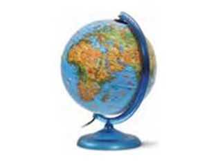 Wonday Kids - Globe - 250 mm (diamètre) - bleu