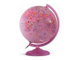 Wonday Kids - Globe - 250 mm (diamètre) - rose