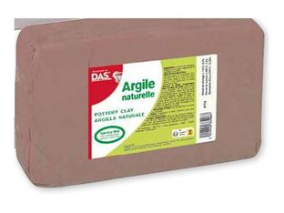 DAS - Pâte à modeler - 10 kg - rouge