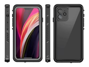 Eiger Avalanche - Coque intégrale pour iPhone 12 - noir