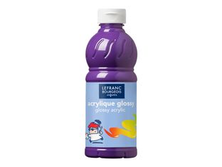 Lefranc Bourgeois GLOSSY - peinture - peinture acrylique - violet - 500 ml