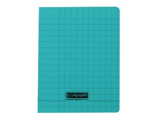 Calligraphe 8000 - Cahier d'écriture polypro DL 3 mm IV - 17 x 22 cm - 32 pages - bleu