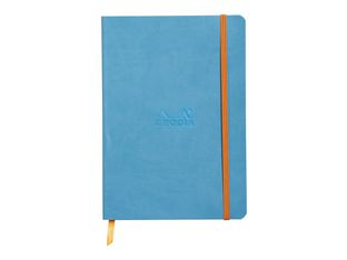RHODIA Rhodiarama - Carnet souple A5 - 160 pages - pointillés - turquoise