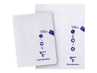 Clairefontaine Mimesys - Cahier de dessin polypro - 17 x 22 cm - 32 pages
