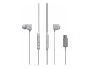 JAYM - écouteurs USB C - Intra-auriculaire - avec Télécommande et Micro - Blanc