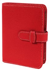 TIMER 17 PRESTIGE FR rep Club - Rouge - 10x17 cm - Semainier - 16 mois de septembre à décembre - Quo Vadis