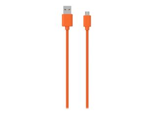 JAYM POP Collection - câble USB vers Micro-USB - 1.5 m - orange