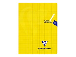 Clairefontaine Mimesys - Cahier d'écriture polypro - 17 x 22 cm - 32 pages - DL 3 mm