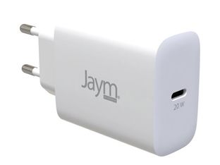 JAYM - Chargeur secteur - charge rapide - 1 USB - blanc