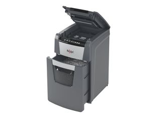 Rexel Optimum AutoFeed+ 130X - Destructeur de documents coupe croisée - 130 feuilles - Corbeille 44 litres