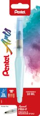 Pentel – Pinceau à réservoir d’eau – Pointe fine – bleu