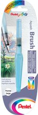 Pentel – Pinceau à réservoir d’eau – Pointe large – bleu