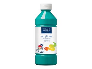 Lefranc Bourgeois Enfants - Peinture acrylique - vert foncé - 500 ml