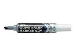 Pentel Maxiflo - Marqueur - non permanent - pour tableau blanc, porcelaine - bleu - 2-5.7 mm - moyen
