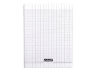 Calligraphe 8000 POLYPRO - Cahier de notes - reliure cousue - A4 - 96 feuilles / 192 pages - Seyès - transparent - polypropylène (PP)