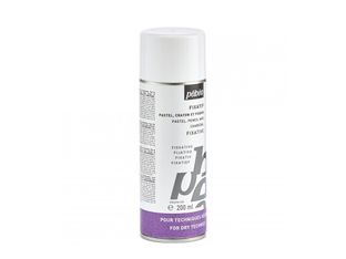 Pebeo - Vernis - fixatif pour peinture à la gouache, pastel - transparent - satin - 200 ml
