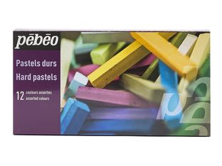 Pebeo Hard - Crayon de cire - hard pastel - couleurs assorties (pack de 12)