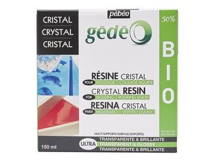 Pebeo GÉDÉO Bio - Kit de résine artisanale - cristal
